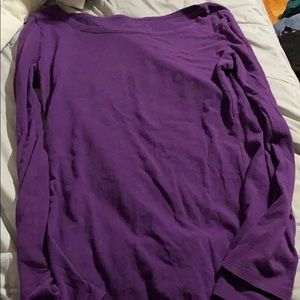 Purple long sleeve